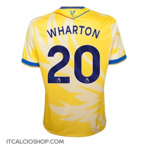 Crystal Palace Adam Wharton #20 Seconda Maglia 2024-25 Manica Corta